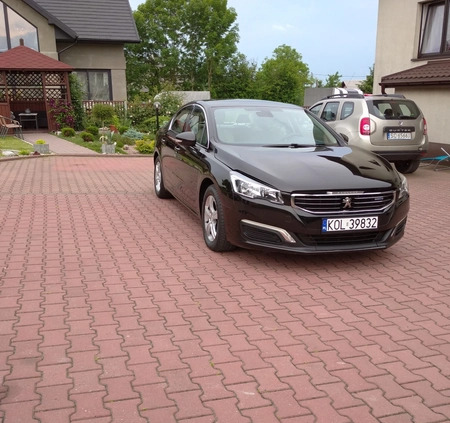 Peugeot 508 cena 35800 przebieg: 251000, rok produkcji 2015 z Zbąszynek małe 254